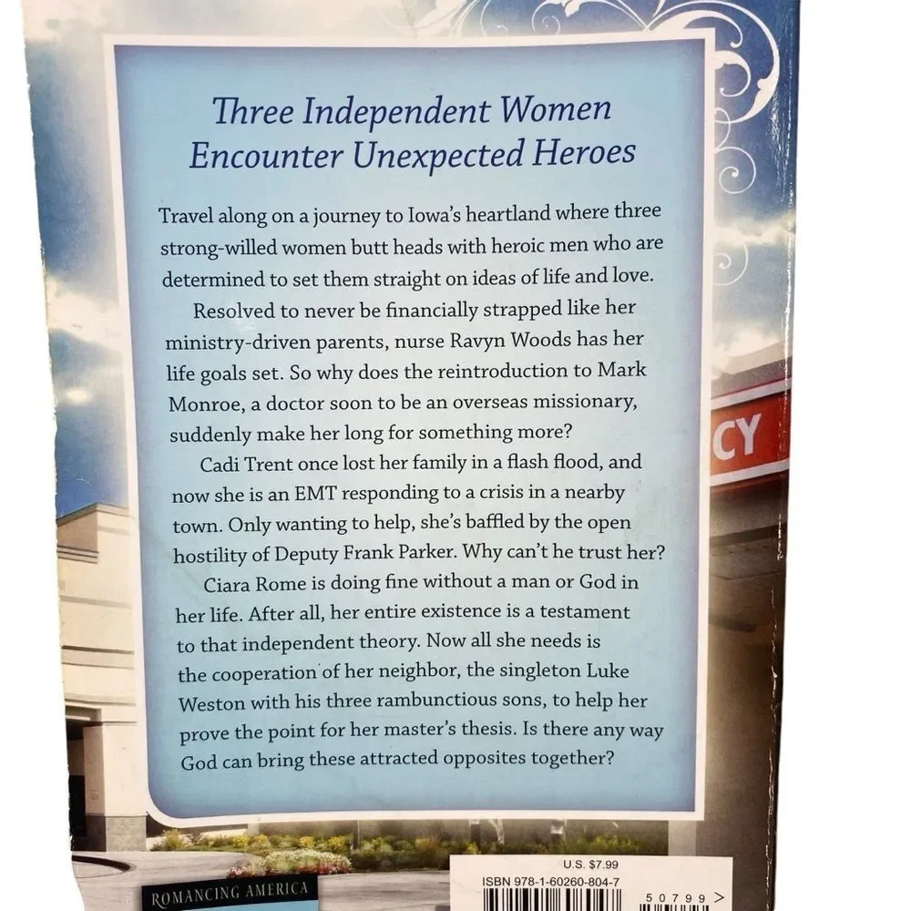 Iowa Romance Novels Set of 2 Romance Paperbacks Book Bundle